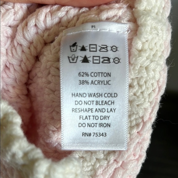 Adorable Owl Knit Hat for Kids - Pink and Yellow - Picture 2 of 8